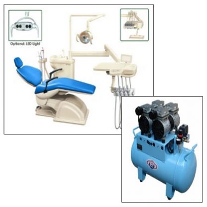 Dental Chair with Compressor